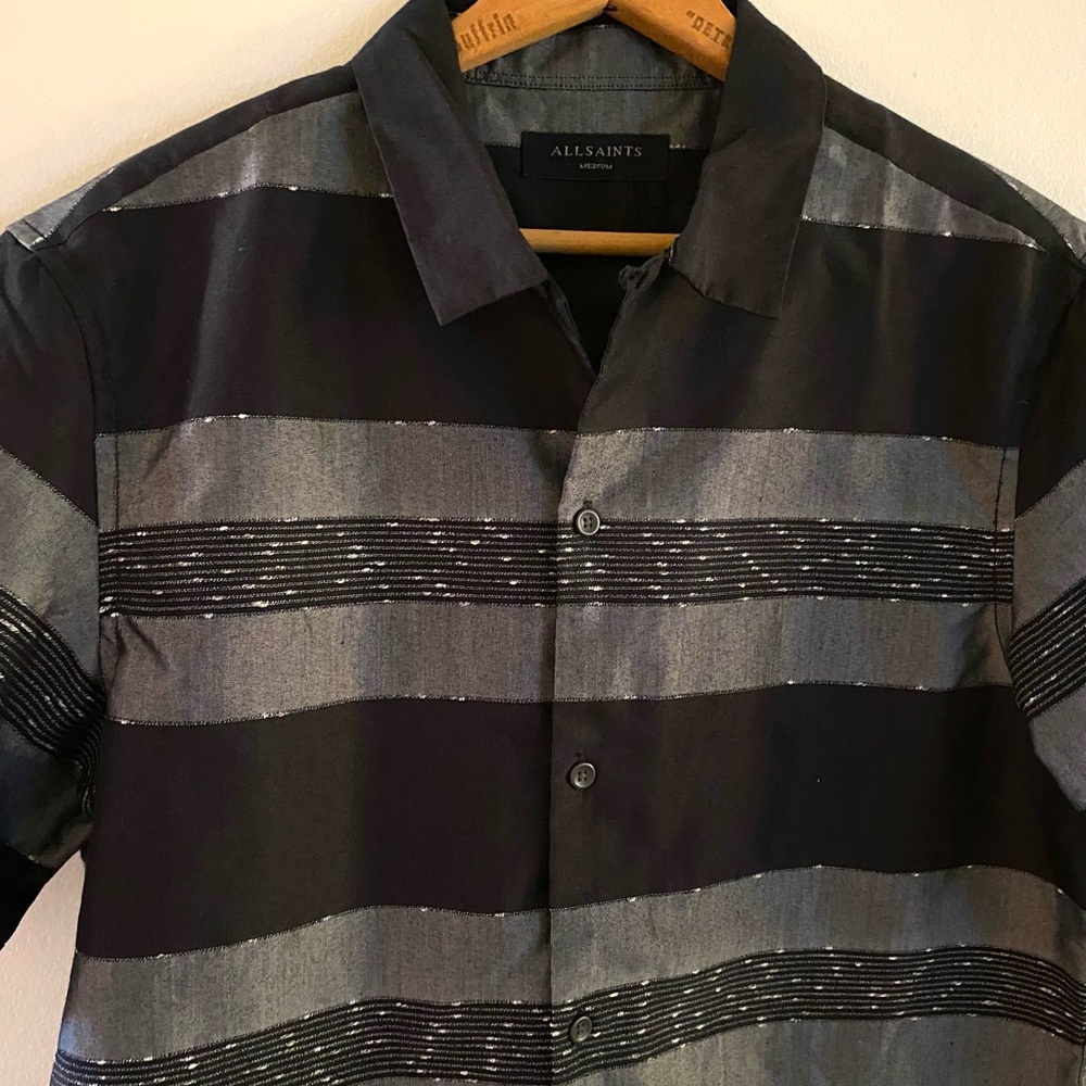 Elvis Inspired / 1950s Repro Border Medium Shirt by ALLSAINTS